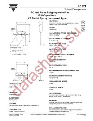 BFC237440473 datasheet  